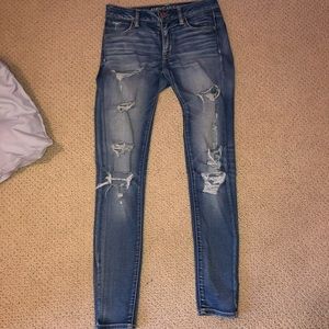 mid rise jeans